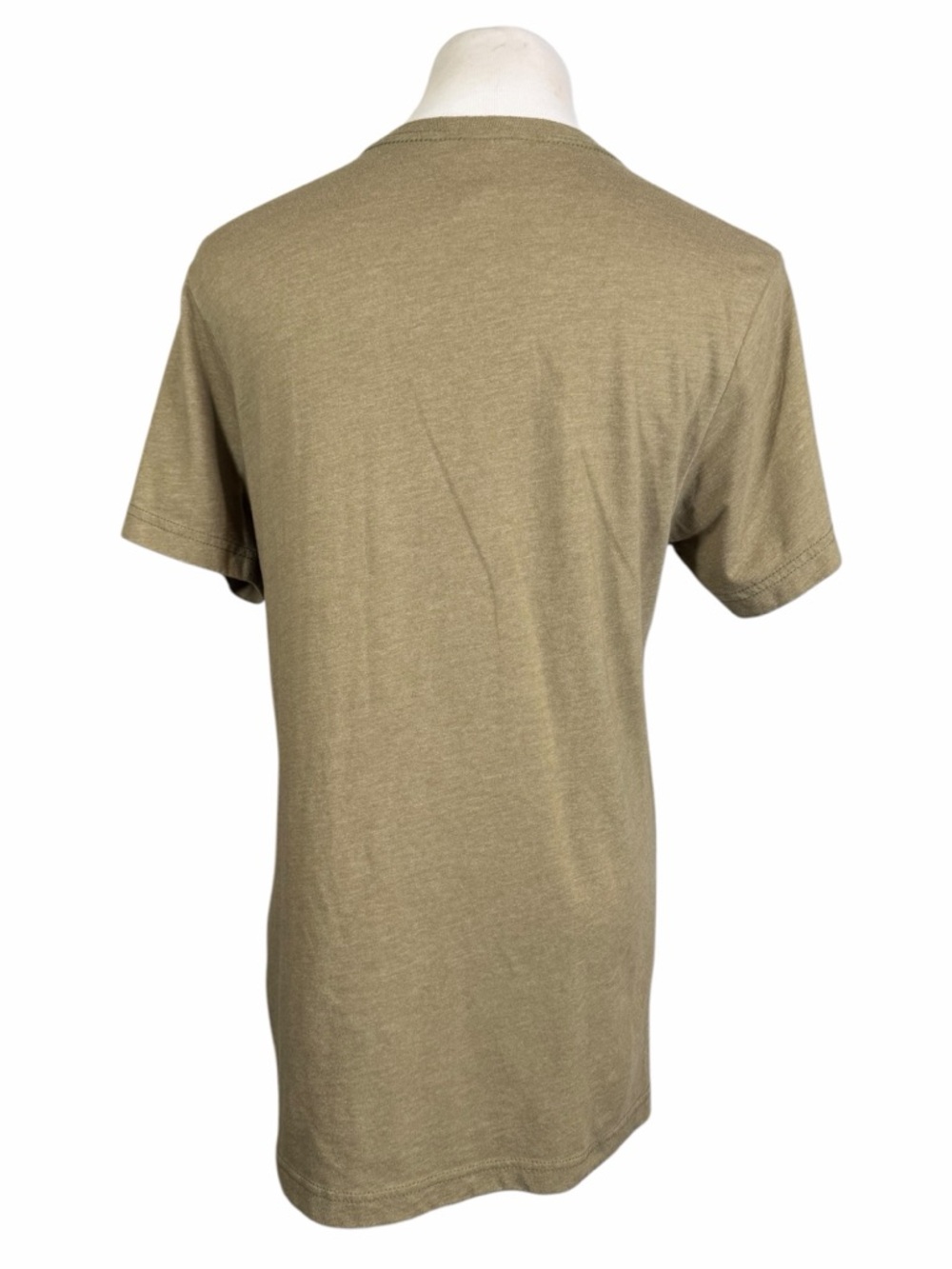 10/$25🦋 Boutique Canvas Heather Olive Neko Neko HI THERE Tee - Size Medium - Picture 3 of 13